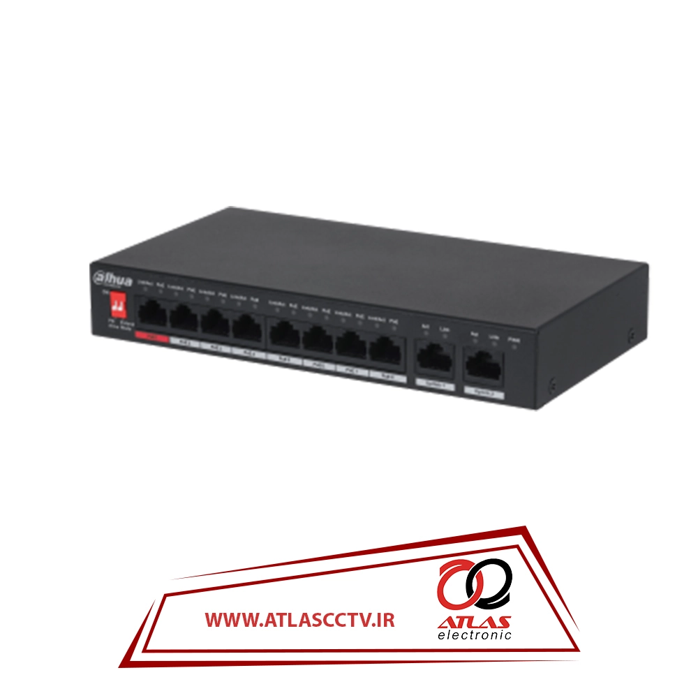 سوئیچ شبکه داهوا مدل PFS3010-8ET-96